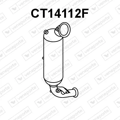 филтър за сажди-твърди частици, изпускателна система VENEPORTE           