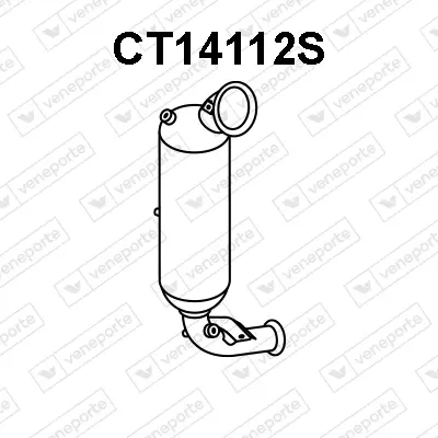 филтър за сажди-твърди частици, изпускателна система VENEPORTE           