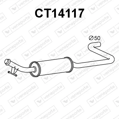 предно гърне VENEPORTE           