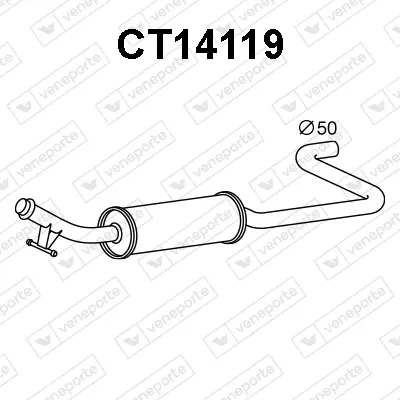 предно гърне VENEPORTE           