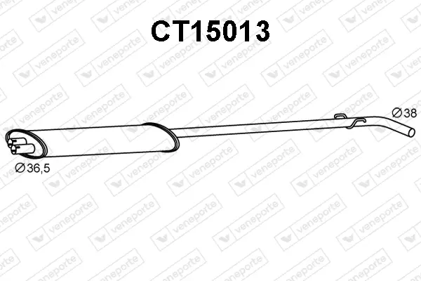 средно гърне VENEPORTE           