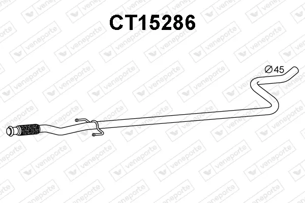 изпускателна тръба VENEPORTE           