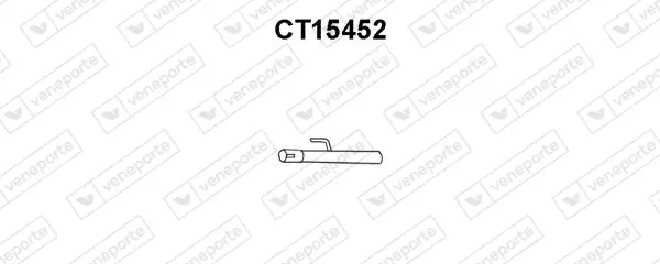 ремонтна тръба, катализатор VENEPORTE           