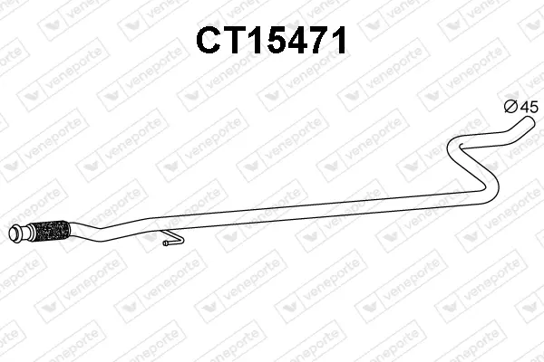 изпускателна тръба VENEPORTE           