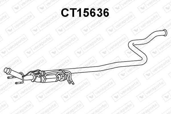 изпускателна тръба VENEPORTE           