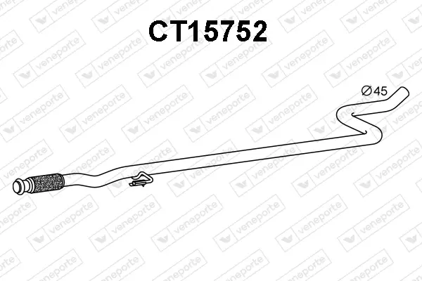 изпускателна тръба VENEPORTE           