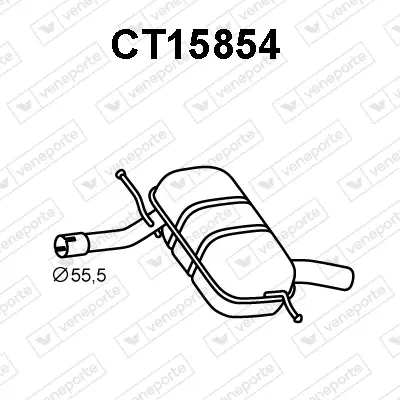 крайно гърне VENEPORTE           