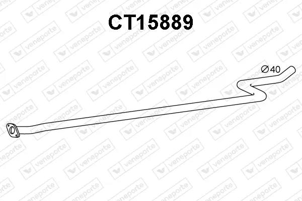 изпускателна тръба VENEPORTE           