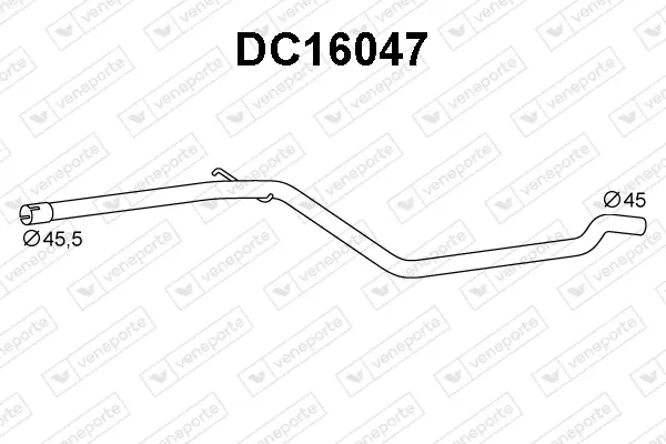 изпускателна тръба VENEPORTE           