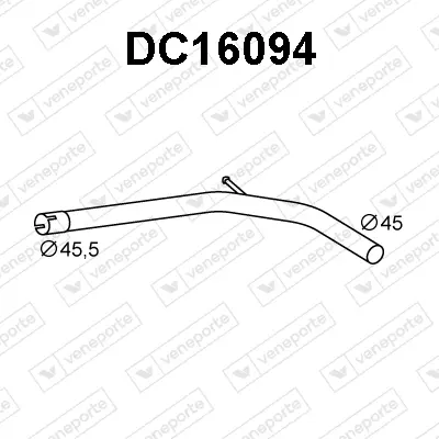 изпускателна тръба VENEPORTE           