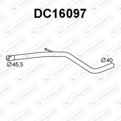 изпускателна тръба VENEPORTE           