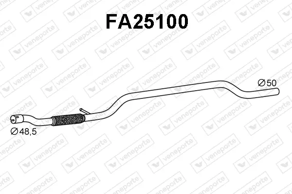 изпускателна тръба VENEPORTE           