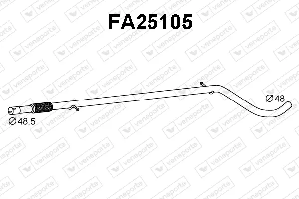изпускателна тръба VENEPORTE           