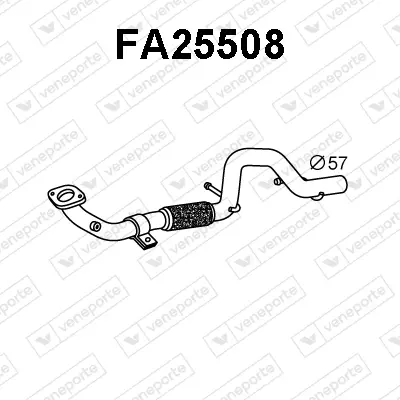 изпускателна тръба VENEPORTE           