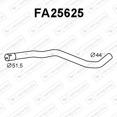 изпускателна тръба VENEPORTE           