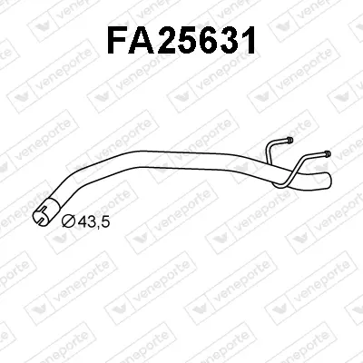 изпускателна тръба VENEPORTE           