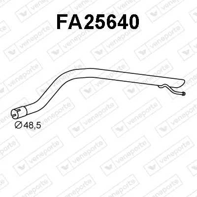 изпускателна тръба VENEPORTE           