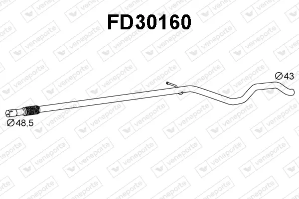 изпускателна тръба VENEPORTE           