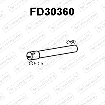 изпускателна тръба VENEPORTE           