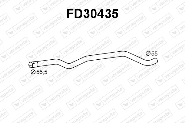 изпускателна тръба VENEPORTE           
