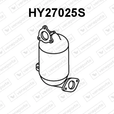 филтър за сажди-твърди частици, изпускателна система VENEPORTE           