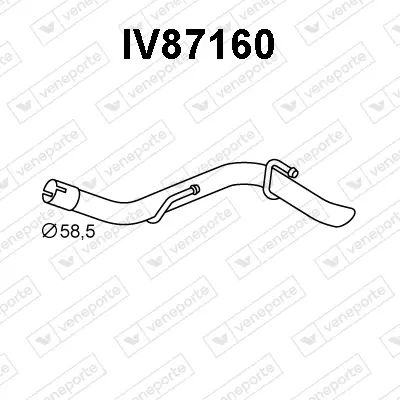 изпускателна тръба VENEPORTE           