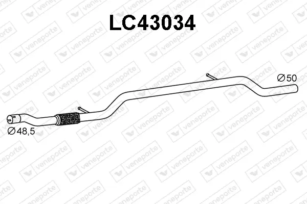 изпускателна тръба VENEPORTE           