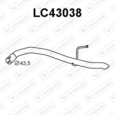 изпускателна тръба VENEPORTE           