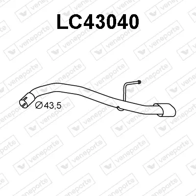 изпускателна тръба VENEPORTE           