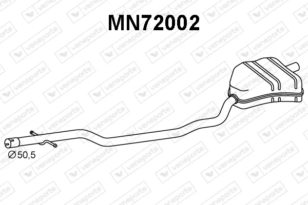 крайно гърне VENEPORTE           