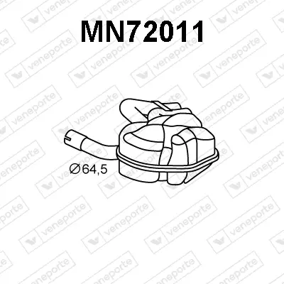 крайно гърне VENEPORTE           