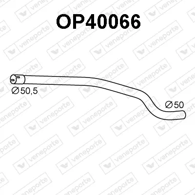 изпускателна тръба VENEPORTE           