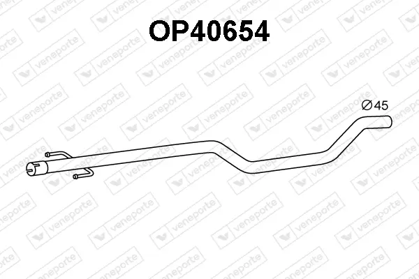 изпускателна тръба VENEPORTE           