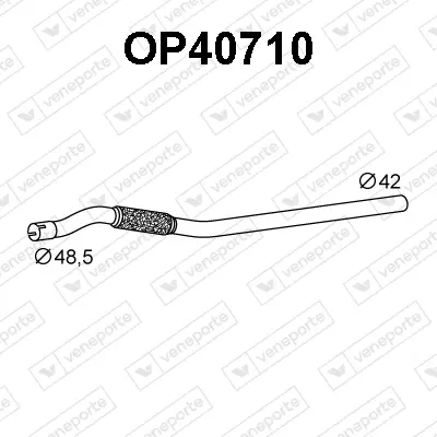 изпускателна тръба VENEPORTE           