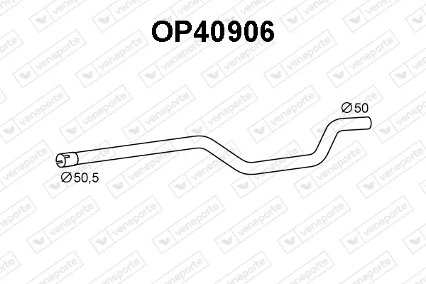 изпускателна тръба VENEPORTE           