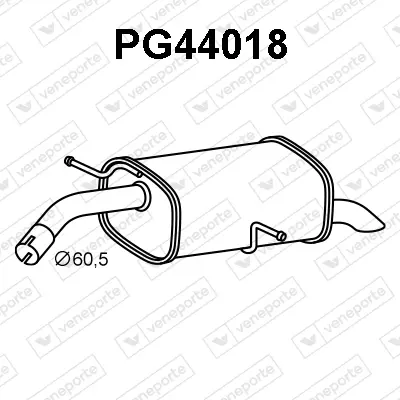 крайно гърне VENEPORTE           