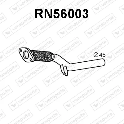 изпускателна тръба VENEPORTE           