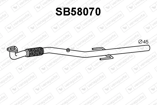 изпускателна тръба VENEPORTE           