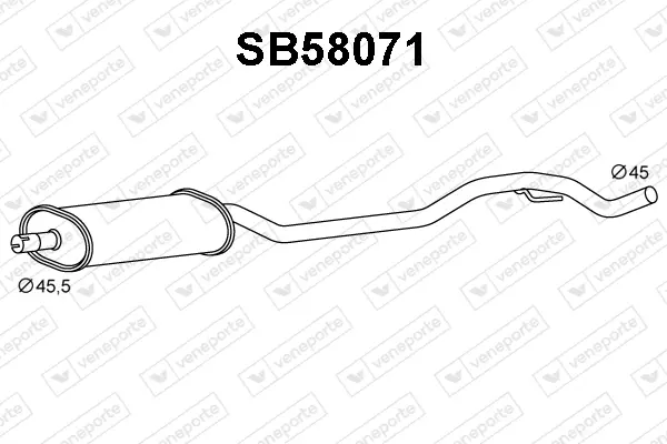 предно гърне VENEPORTE           