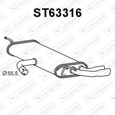 крайно гърне VENEPORTE           