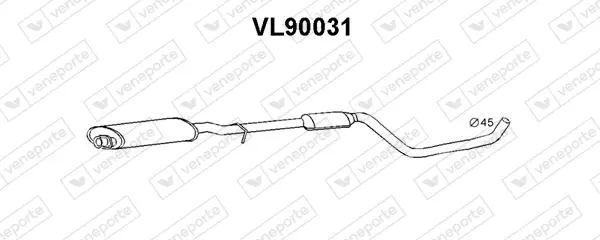 предно гърне VENEPORTE           