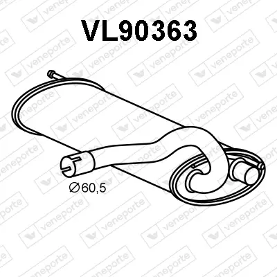 крайно гърне VENEPORTE           