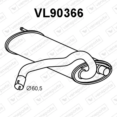 крайно гърне VENEPORTE           