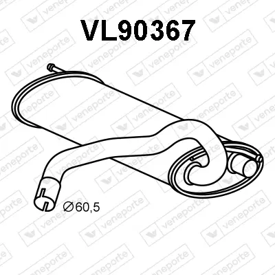 крайно гърне VENEPORTE           