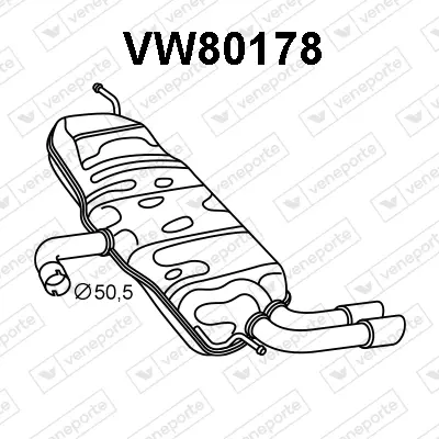 крайно гърне VENEPORTE           