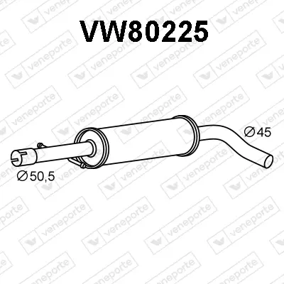 средно гърне VENEPORTE           