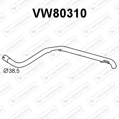 изпускателна тръба VENEPORTE           