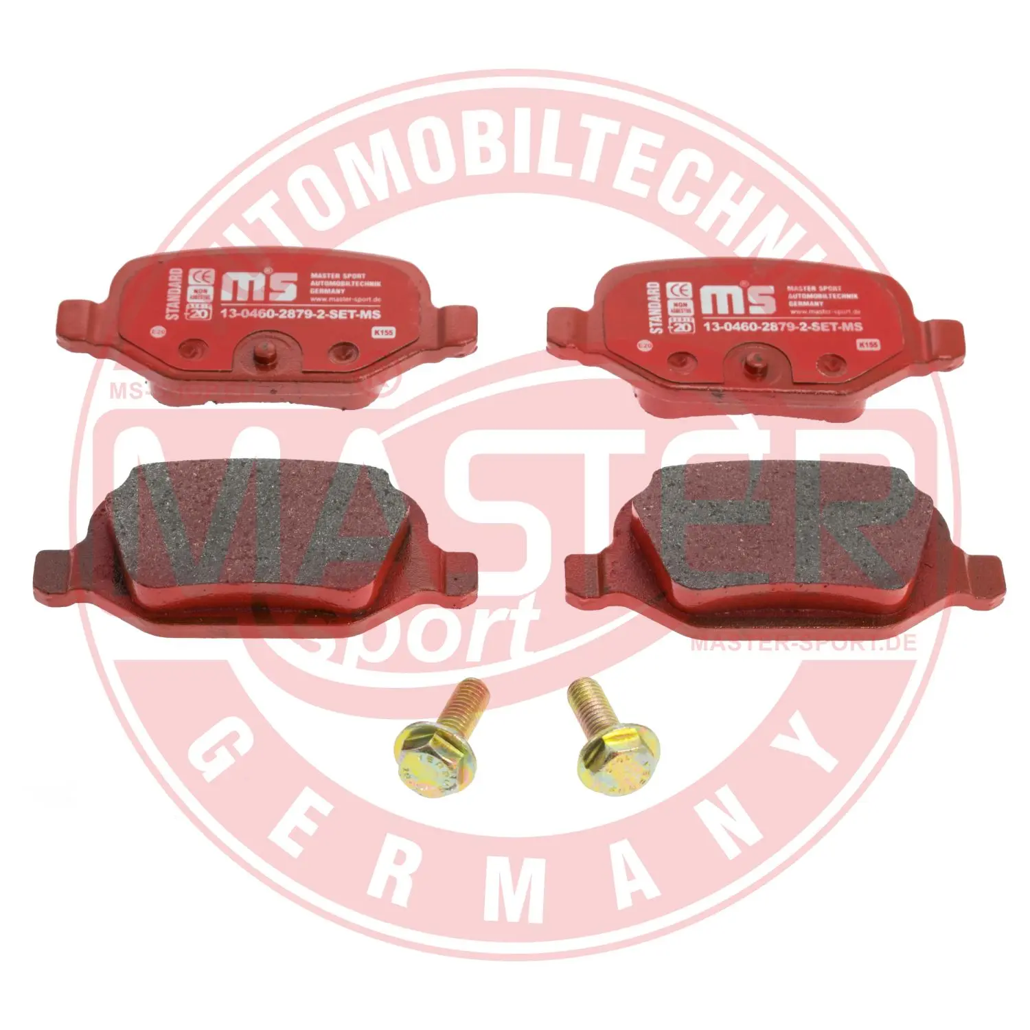 комплект спирачно феродо, дискови спирачки MASTER-SPORT GERMANY