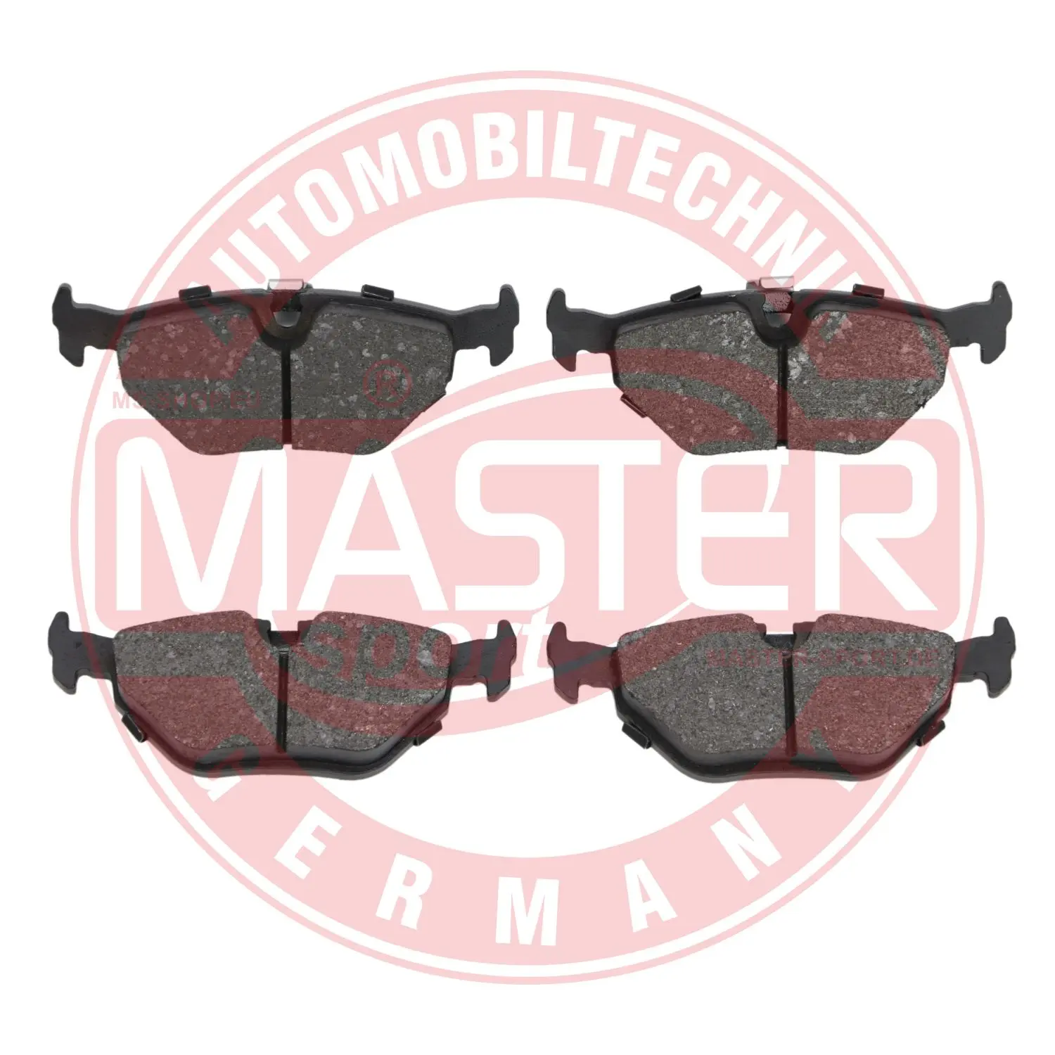 Комплект спирачно феродо, дискови спирачки MASTER-SPORT GERMANY