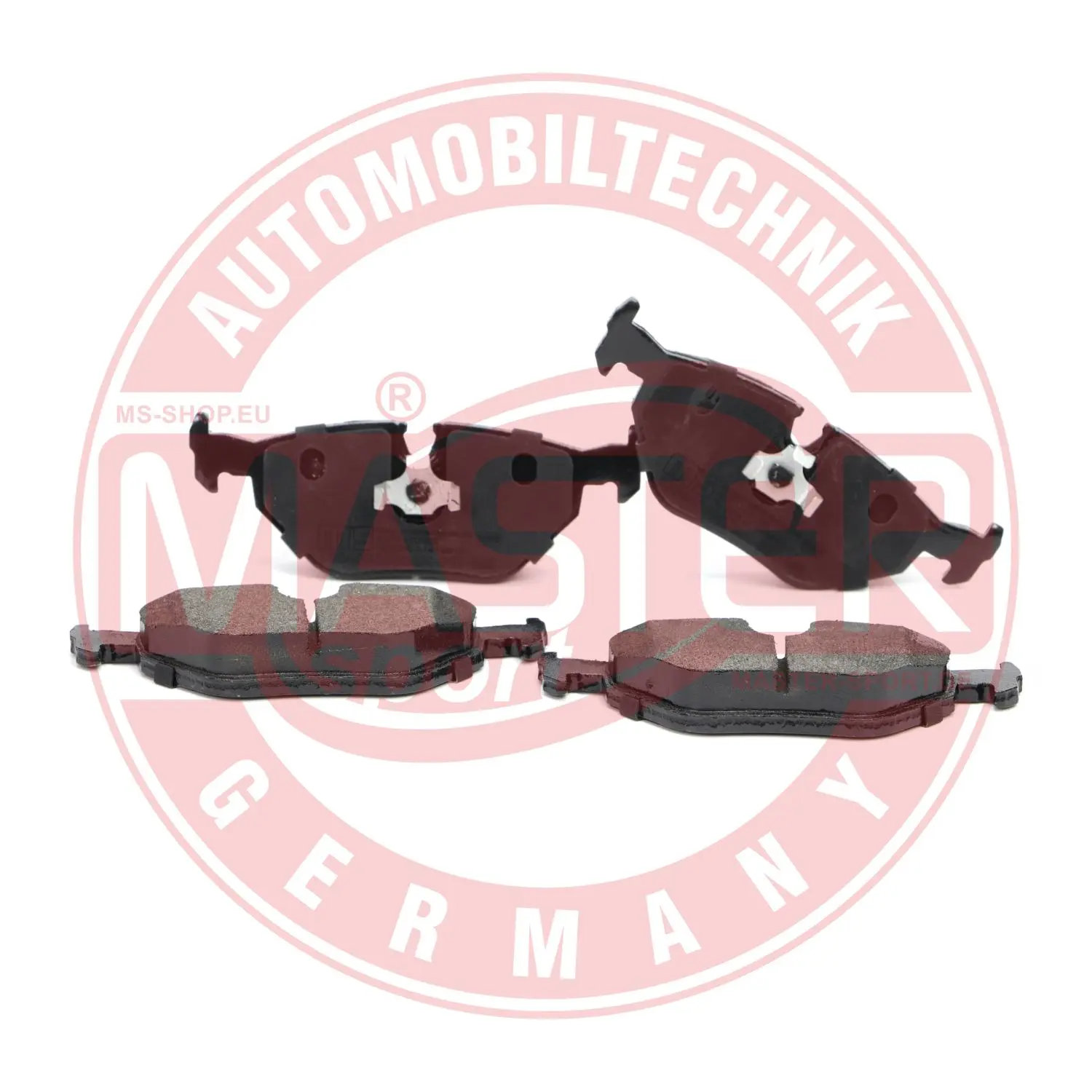Комплект спирачно феродо, дискови спирачки MASTER-SPORT GERMANY